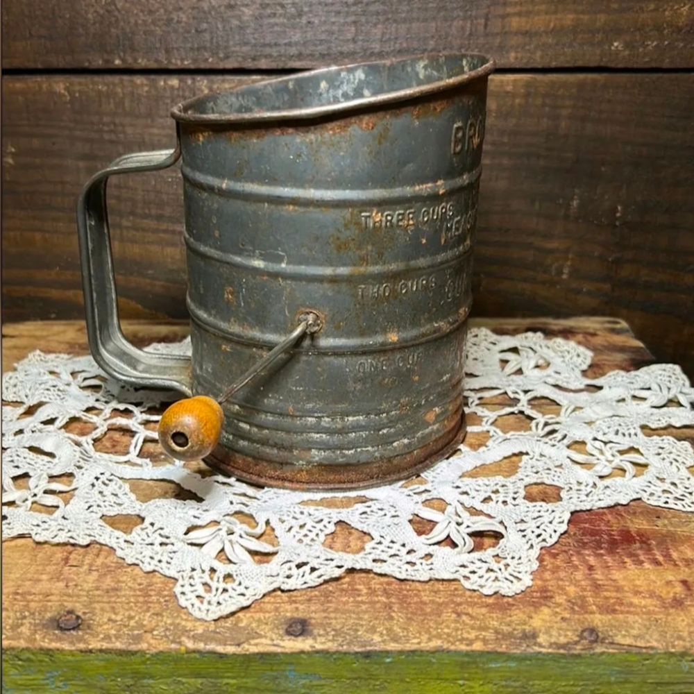 Vintage Flour Sifter